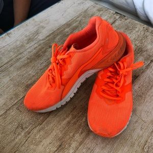 Puma Ignite orange running shoes. Men’s